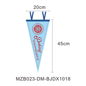 Customizable Felt <strong>Triangle</strong> <strong>Flags</strong> for College Classroom Decor Back-to-School Season Outdoor Hanging <strong>Flags</strong> Display Accessories - Product Image 5