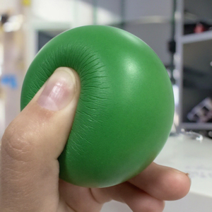 Biểu tượng tùy chỉnh chống căng thẳng <span class=keywords><strong>PU</strong></span> bọt xốp bóng tròn mềm bóng đá hình dạng để chơi và giảm căng thẳng - Product Image 3