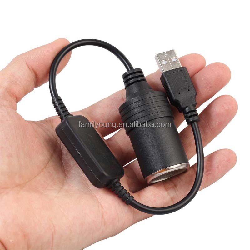 Adattatore USB 12 V - spina accendisigari per dashcam, GPS