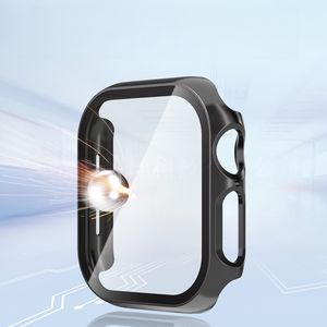 Accessoires pour montre intelligente pour adultes pour <span class=keywords><strong>Apple</strong></span> <span class=keywords><strong>Watch</strong></span> Series 11 10 Protection d'écran en verre trempé Housse pour montre intelligente - Product Image 5