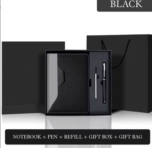 2026 Trending Products Premium Leather Journal <b>Notebook</b> Gift <b>Set</b> Business Promotions Corporate Items Handcrafted Paper <b>Notebooks</b> - Product Image 2