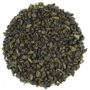 Té verde 3505 3503 con precio bajo de calidad estable de la fábrica de té de pólvora al gusto de Marruecos