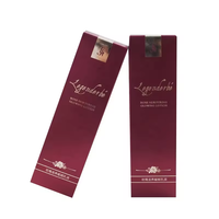 Boîtes d'emballage plates en carton rigide de luxe pour cosmétiques, avec gaufrage personnalisé, finition brillante/mate, recyclables, pour lotion
