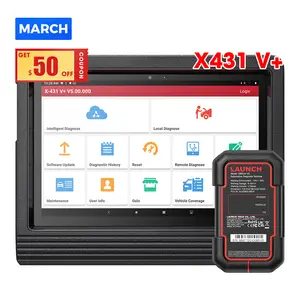 Lancement professionnel x431 V + V5.0 v plus pro 3s x-431 pro3 x431v pro3s + DBSCAR VII machine scanner de voiture outil de diagnostic automotriz