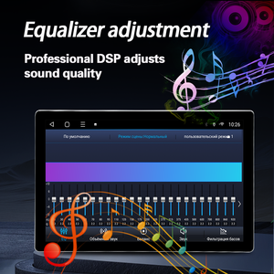 LELV 13.1インチAndroid 14オートカーラジオGPSステレオ1Din/2Dinユニバーサル360度回転マルチメディアプレーヤーDSP Carplay 4G - Product Image 2