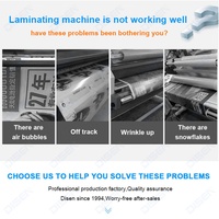 Machine de laminage électrique DTF compacte 620 mm pour revêtement de rouleaux, vinyle, papier, métal, verre, plastique, bois – Laminage à chaud et à froid automatique