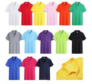 Customized Short Sleeve Polo Shirt 100% Cotton Breathable Fabric for Men Women With Logo Embroidery and Business Casual Wear