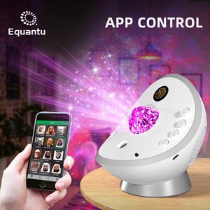 Equantu Étoilé Projection Lumière Coran Haut-Parleur Chambre Atmosphère Veilleuse Galaxie Projecteur coran lecteur - Product Image 3