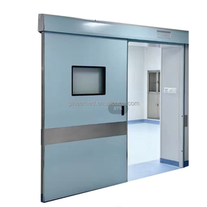 Ginee pintu otomatis kantor medis ruang operasi pembersih logam untuk rumah sakit atau Lab - Product Image 5