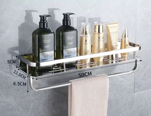 Design moderno 2-Pack grande organizzatore portatile in acciaio inox per <span class=keywords><strong>doccia</strong></span> con porta asciugamani per bagno e cucina - Product Image 6