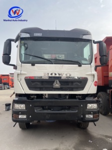 Camion benne d'occasion Sinotruk HOWO TX 6x4 371HP <span class=keywords><strong>Euro</strong></span> 5 Weichai, 10 roues, conduite à gauche, pour transport de sable minier, benne à plateau, usage intensif - Product Image 6