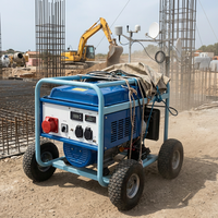 Groupe électrogène diesel portable super silencieux Yuchai avec tension nominale de 380V 220V 240V 18KW