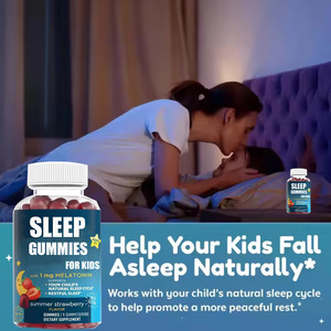Gummie <span class=keywords><strong>e</strong></span> vitamine della melatonina personalizzate in fabbrica <span class=keywords><strong>gocce</strong></span> di aiuto naturale senza farmaci per il sonno per bambini adulti integratore di sonno riposante - Product Image 3