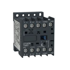 คอนแทคเตอร์ AC รุ่น LP1K0610BD คอนแทคเตอร์ขนาดเล็ก รองรับการติดตั้งบนราง DIN หรือแผงควบคุม - Product Image 1
