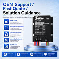 Contrôleur solaire MPPT Boost 6460 6.4V 60W 20A fiable Sukite pour éclairage public à énergie solaire avec capteur pour projet d'éclairage de rue