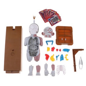 Bộ Dụng Cụ Khoa Học Học Học Tập Nhận Thức Cơ Thể Người Bộ Mô Hình 3D Trò Chơi Lắp Ráp Thông Minh Đồ Chơi Halloween Cho Trẻ Em - Product Image 6