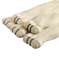 Extensions de cheveux humains Lesttyhair à cuticules alignées, 100 % naturelles, sans perte, 18-24 pouces, double trame machine, double tirage, toutes couleurs
