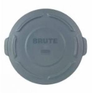 Coperchio Rotondo Grigio per Bidone della Spazzatura da 208 L - Product Image 1