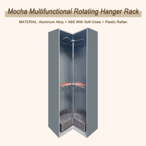 איכות גבוהה 3-שכבות ארון מתלה באיכות גבוהה עם בגדים גדולים המכנסיים מארגן קולב נעלי טרטן סל ארון - Product Image 2