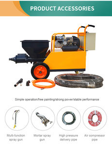 Máy phun sơn không khí SONGMAO 100L, máy trát tường giá rẻ, máy trát xi măng cát, động cơ lõi cho <span class=keywords><strong>Graco</strong></span> - Product Image 5