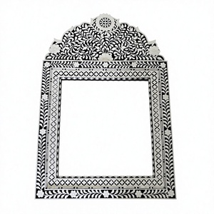 Espejo de Pared con Incrustaciones Hechas a Mano de Primera Calidad, Decoración de Lujo para el Hogar, Diseño de Interiores - Product Image 1