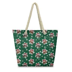 2024 nouvel an noël célébration décembre sac père noël cadeau sac fourre-tout noël bonbons sac toile - Product Image 3