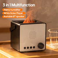 Diffuseur d'arômes sans fil portable, humidificateur d'air à huiles essentielles, machine d'assistance au sommeil, haut-parleur Bluetooth avec télécommande