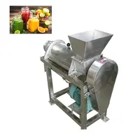 Imprensa fria espiral máquina extrator de suco de gengibre