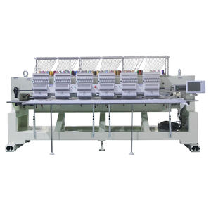 HeFeng Industrial Six Heads Máquina de bordado tubular de doce agujas para gorra/camisa - Product Image 1