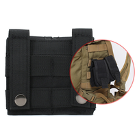 Gilet tactique pochette grenade MOLLE Double porte-revues transporteur fumée EDC outil sac de munitions