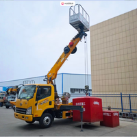 Camion-grue d'ingénierie pour l'installation de vannes et les travaux de conservation des eaux municipales