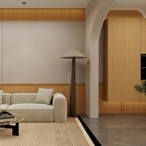 KAPOK <span class=keywords><strong>Toledo</strong></span> Roble Residencia Apartamento Decoración Panel Tamaño más grande 7x9ft Tablero de partículas de melamina - Product Image 4