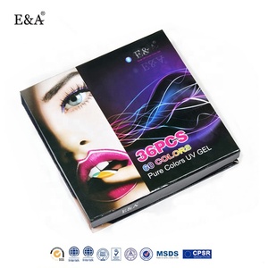Ea móng tay nghệ thuật 36 màu gel Kit fengshangmei màu gel Bìa Gel - Product Image 3