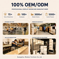 Meubles de présentation complets pour magasin d'optique sur mesure, étagères murales pour lunettes avec éclairage LED, armoire avec comptoir d'exposition en verre