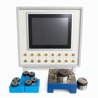 Système de mesure de l'écartement des bobines de corps de soupape à 8 canaux - Jauge pneumatique avec logiciel SPC, résolution 0,1 µm, inspection en ligne, puissance 60 W