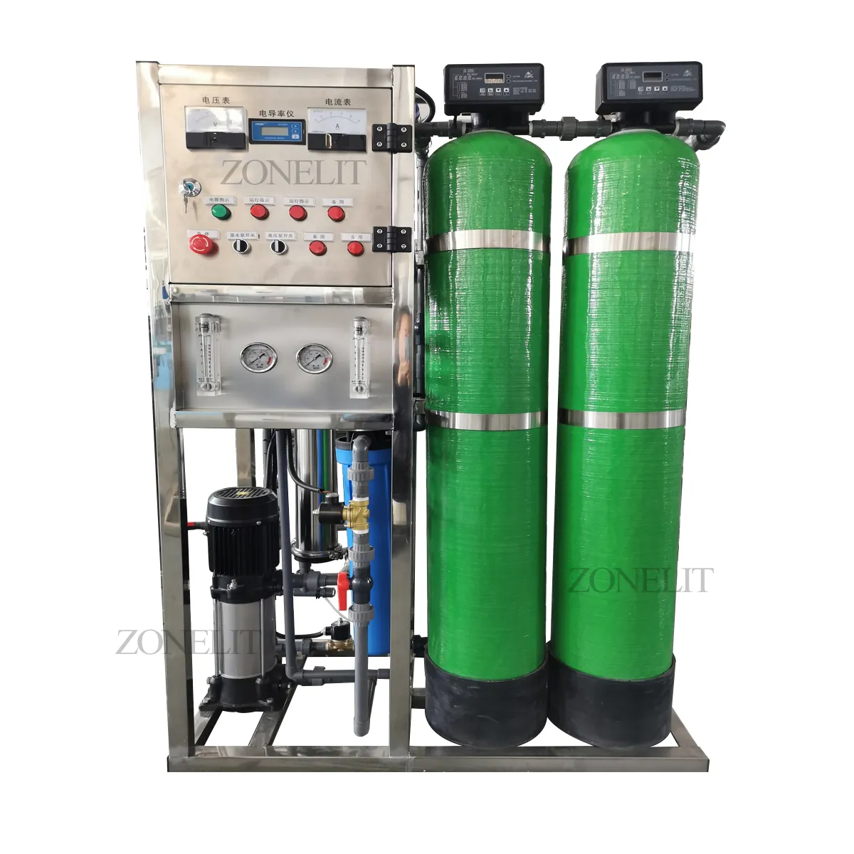 Machines de traitement d'eau potable par osmose inverse RO système d'équipement système de purification d'usine