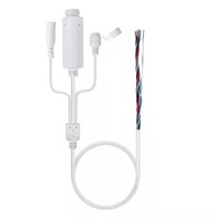 FS5712RW Câble LAN POE étanche personnalisé pour caméra IP CCTV Toutes utilisations IPC