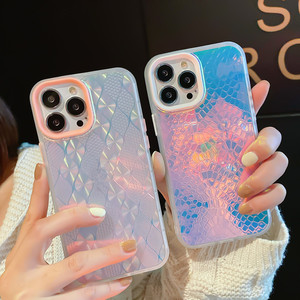 <span class=keywords><strong>Funda</strong></span> transparente halográfica para <span class=keywords><strong>iphone</strong></span> <span class=keywords><strong>13</strong></span>, la más moderna, para <span class=keywords><strong>apple</strong></span> oppo f11 pro - Product Image 1