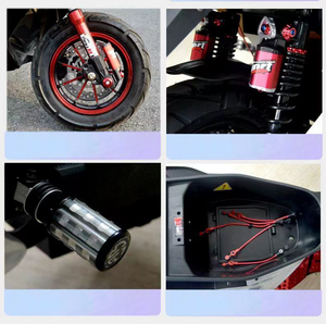 Motocicleta Eléctrica Vintage TTX, Scooter Eléctrico con Batería de Litio, Motocicleta Eléctrica <span class=keywords><strong>Volta</strong></span> - Product Image 4