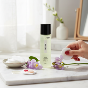 Freesia 110ml Soin des ongles professionnel, cosmétique, démaquillant pour vernis à ongles hydratant, parfumé, enrichi en vitamines, fabriqué en Corée du Sud - Product Image 3