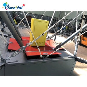 <span class=keywords><strong>Trampoline</strong></span> gonflable rond professionnel de haute qualité pour 4 personnes, adapté aux enfants et aux adultes, 9mx9mx6m, certifié CE - Product Image 4