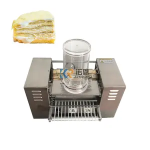 OEM Commercial Melaleuca Cake Crust Machine Fully Automatic Cake Layer Making Machine