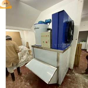 Công Nghiệp 5 Tấn Tuyết Chip Flake Ice Slicer Maker Máy Cho Thị Trường Cá Nước Biển 15 Tấn Ice Flake Máy Làm - Product Image 5