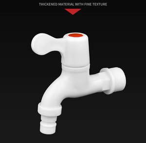 Robinet d'angle en PVC pour usage domestique, anti-fuite, anti-explosion, durable, pour l'eau du robinet et les machines à laver. - Product Image 4
