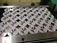Máquina de selección y colocación de luz led automática, máquina de impresión pcb
