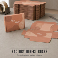 Boîtes d'expédition personnalisées avec logo imprimé, emballage en carton ondulé Airbox, boîte pliante pour l'e-commerce, commande à partir d'une seule pièce