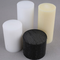 Barre en polyamide résistante à l'usure, tige ronde en nylon solide résistante à la corrosion