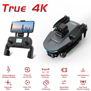 โดรนรุ่นใหม่ L200 PLUS GPS 5G WIFI ระดับมืออาชีพ 4K กล้องกันสั่น 3 แกน ระบบหลบหลีกสิ่งกีดขวางแบบไร้แปรงถ่าน กล้องคู่ HD โดรนรักษาความปลอดภัย - Product Image 1