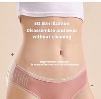 Culotte de gymnastique en maille douce sans couture pour femmes sous-vêtements de spa jetables respirants pour un usage quotidien pour la période post-partum directe