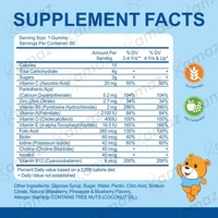 Amaz Marque privée Fourniture d'usine Bonbons multivitaminés pour enfants Adultes Vegan Formule sans gluten Supplément pour le système immunitaire